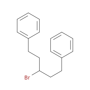 Benzene, 1,1'-(3-bromo-1,5-pentanediyl)bis-