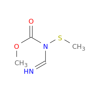 Carbamic acid, (iminomethyl)(methylthio)-, methyl ester