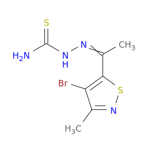 4-BROMO-3-METHYL-5-ISOTHIAZOLYL METHYL KETONE THIOSEMICARBAZONE