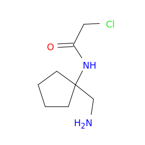 N-(1-AMINOMETHYL-CYCLOPENTYL)-2-CHLOROACETAMIDE
