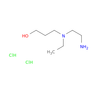 3-[(2-aminoethyl)(ethyl)amino]propan-1-ol Dihydrochloride