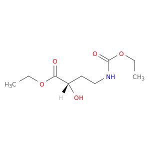 Butanoic acid, 4-[(ethoxycarbonyl)amino]-2-hydroxy-, ethyl ester, (2S)-