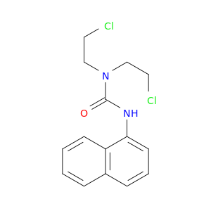 Urea,N,N-bis(2-chloroethyl)-N'-1-naphthalenyl-