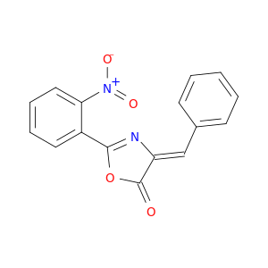 5(4H)-Oxazolone, 2-(2-nitrophenyl)-4-(phenylmethylene)-, (Z)-