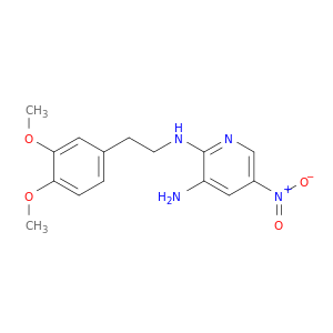 2,3-Pyridinediamine,N2-[2-(3,4-dimethoxyphenyl)ethyl]-5-nitro-