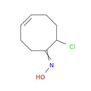 4-Cycloocten-1-one, 8-chloro-, oxime, (Z)-