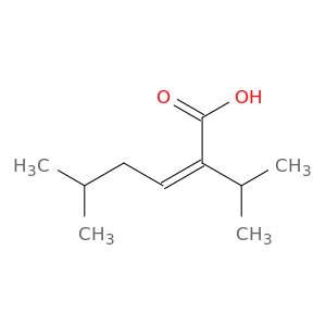 2-Hexenoic acid, 5-methyl-2-(1-methylethyl)-, (Z)-