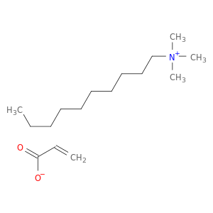 1-Decanaminium, N,N,N-trimethyl-, 2-propenoate