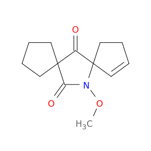 12-Azadispiro[4.1.4.2]tridec-8-ene-6,13-dione, 12-methoxy-
