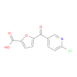 5-[(6-氯-3-吡啶基)羰基]-2-呋喃羧酸