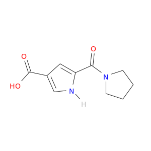 5-(吡咯烷-1-羰基)-1H-吡咯-3-羧酸