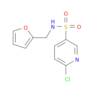 6-chloro-N-(furan-2-ylmethyl)pyridine-3-sulfonamide
