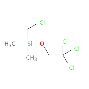 Silane, (chloromethyl)dimethyl(2,2,2-trichloroethoxy)-