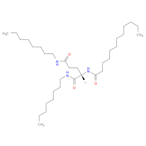 Pentanediamide, N,N'-dioctyl-2-[(1-oxododecyl)amino]-, (2S)-