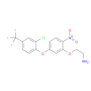 Ethanamine, 2-[5-[2-chloro-4-(trifluoromethyl)phenoxy]-2-nitrophenoxy]-