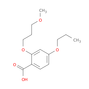 2-(3-Methoxypropoxy)-4-propoxybenzoic Acid