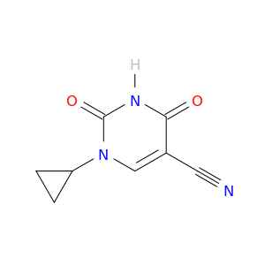 1-环丙基-2,4-二氧代-1,2,3,4-四氢嘧啶-5-甲腈