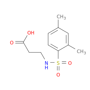 3-(2,4-Dimethylbenzenesulfonamido)propanoic Acid