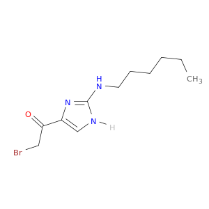 Ethanone, 2-bromo-1-[2-(hexylamino)-1H-imidazol-4-yl]-