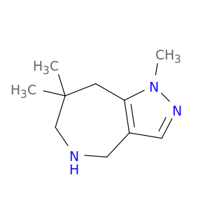 1,7,7-Trimethyl-1H,4H,5H,6H,7H,8H-pyrazolo[4,3-c]azepine