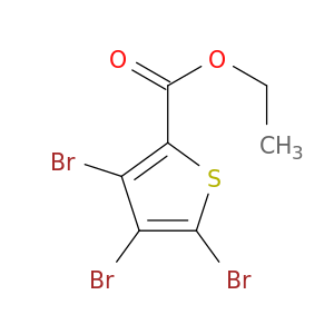 2-Thiophenecarboxylic acid, 3,4,5-tribromo-, ethyl ester