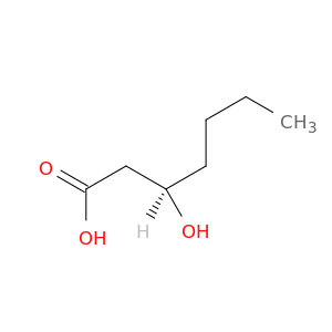 Heptanoic acid, 3-hydroxy-, (R)-