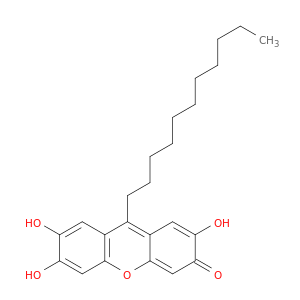 3H-Xanthen-3-one, 2,6,7-trihydroxy-9-undecyl-