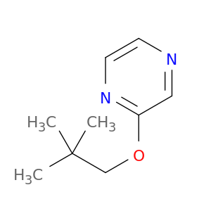 Pyrazine, (2,2-dimethylpropoxy)-