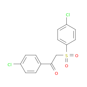 Ethanone, 1-(4-chlorophenyl)-2-[(4-chlorophenyl)sulfonyl]-