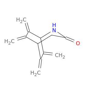 2-Azabicyclo[3.2.2]nonan-3-one, 6,7,8,9-tetrakis(methylene)-