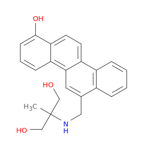 1,3-Propanediol, 2-[[(1-hydroxy-6-chrysenyl)methyl]amino]-2-methyl-