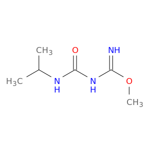 Carbamimidic acid, [[(1-methylethyl)amino]carbonyl]-, methyl ester