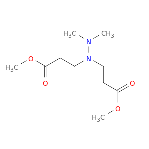 dimethyl 3,3'-(2,2-dimethylhydrazine-1,1-diyl)dipropanoate