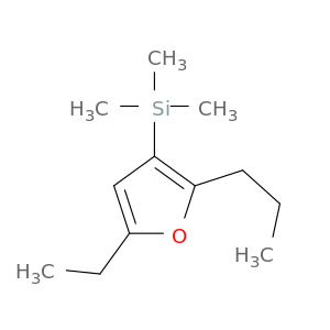 Silane, (5-ethyl-2-propyl-3-furanyl)trimethyl-