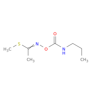 Ethanimidothioic acid,N-[[(propylamino)carbonyl]oxy]-, methyl ester
