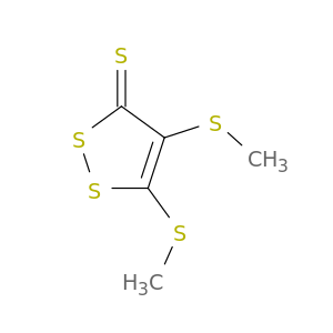 3H-1,2-Dithiole-3-thione, 4,5-bis(methylthio)-