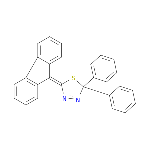 1,3,4-Thiadiazole, 5-(9H-fluoren-9-ylidene)-2,5-dihydro-2,2-diphenyl-