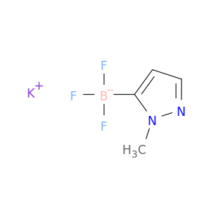 硼酸盐(1-),三氟氟(1-甲基-1H-吡唑-5-基)-,钾(1：1),(T-4)-
