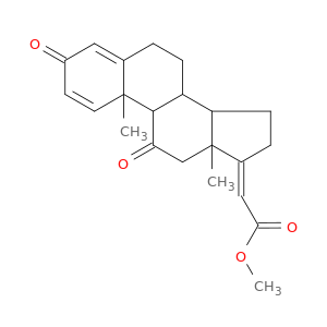 METHYL (2E)-2-(10,13-DIMETHYL-3,11-DIOXO-6,7,8,9,12,14,15,16-OCTAHYDROCYCLOPENTA[A]PHENANTHREN-17-YLIDENE)ACETATE