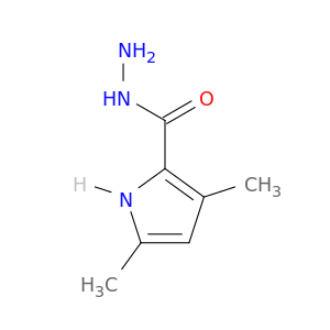 1H-Pyrrole-2-carboxylicacid, 3,5-dimethyl-, hydrazide