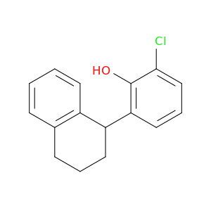 Phenol, 2-chloro-6-(1,2,3,4-tetrahydro-1-naphthalenyl)-