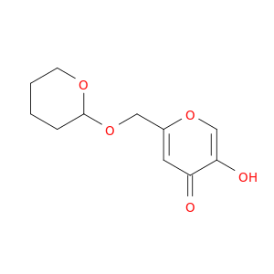 5-Hydroxy-2-(((tetrahydro-2H-pyran-2-yl)oxy)methyl)-4H-pyran-4-one