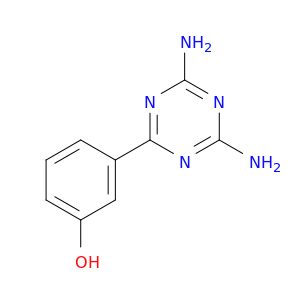 Phenol, 3-(4,6-diamino-1,3,5-triazin-2-yl)-