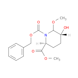2-甲基1-(苯基甲基)(2S,5R)-5-羟基-6-甲氧基-1,2-哌啶二羧酸盐