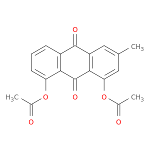 9,10-anthracenedione, 1,8-bis(acetyloxy)-3-methyl-