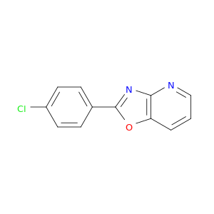 2-(4-Chlorophenyl)oxazolo[4,5-b]pyridine
