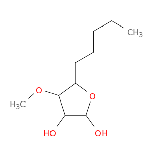 2,3-Furandiol, tetrahydro-4-methoxy-5-pentyl-