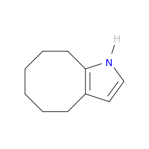 1H-Cycloocta[b]pyrrole, 4,5,6,7,8,9-hexahydro-