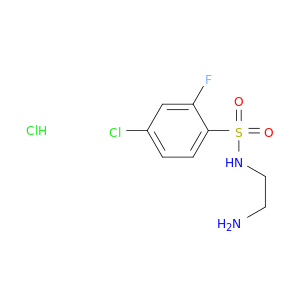 N-(2-Aminoethyl)-4-chloro-2-fluorobenzene-1-sulfonamide Hydrochloride
