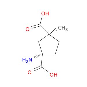 1,3-Cyclopentanedicarboxylicacid, 1-amino-3-methyl-, (1S,3S)-